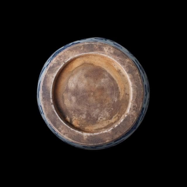 《博古珍藏》明宣德 青花纏枝蓮紋梅瓶 早期收藏 老件文物 花瓶瓷器 博物館級 附錦盒