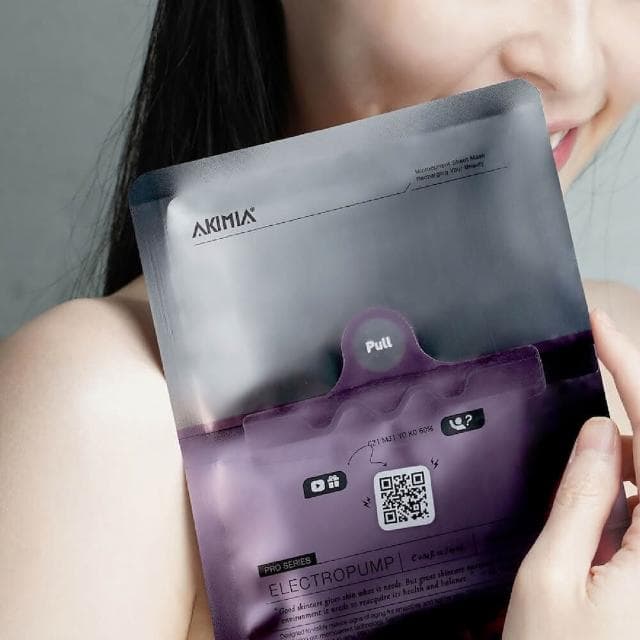 【AKIMIA】保濕 緊緻 美白 微電流面膜 15片組 ( MIT品牌 / 生日禮物 / 畢業禮物 )