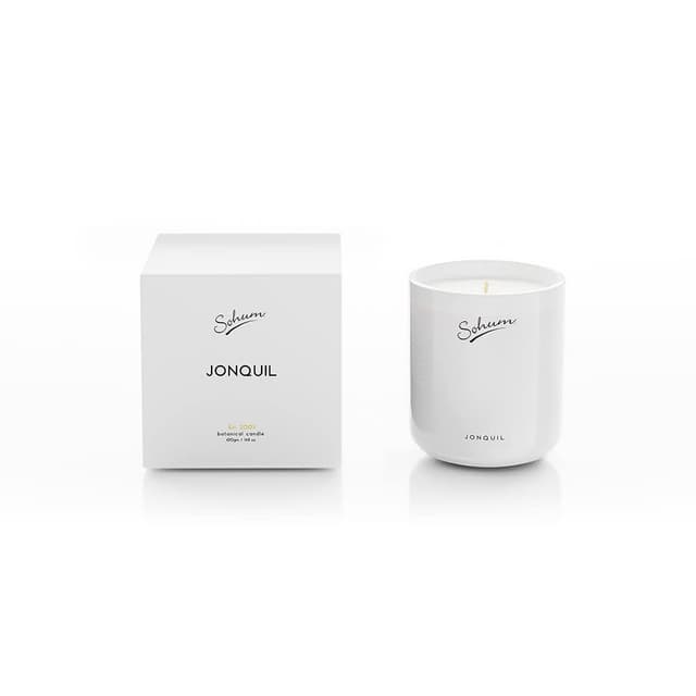 Sohum澳洲香氛經典系列墨爾本香氛蠟燭小蒼蘭水仙花花香調420g助眠蠟燭