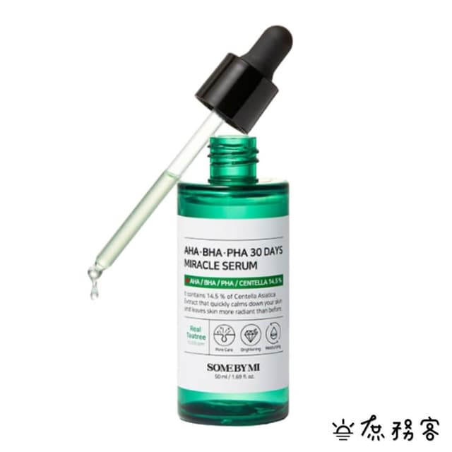 【SOME BY MI】茶樹植萃奇蹟精華液 50ml (((奇蹟精華 茶樹 毛孔 角質 精華液 somebymi some by mi 庶務客)))