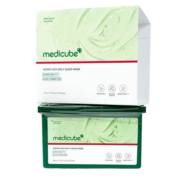 【Medicube】積雪草面膜(30P) 一入 (((玻尿酸 保濕 舒緩 修護 植萃 面膜 日常保養 medicube 庶務客)))