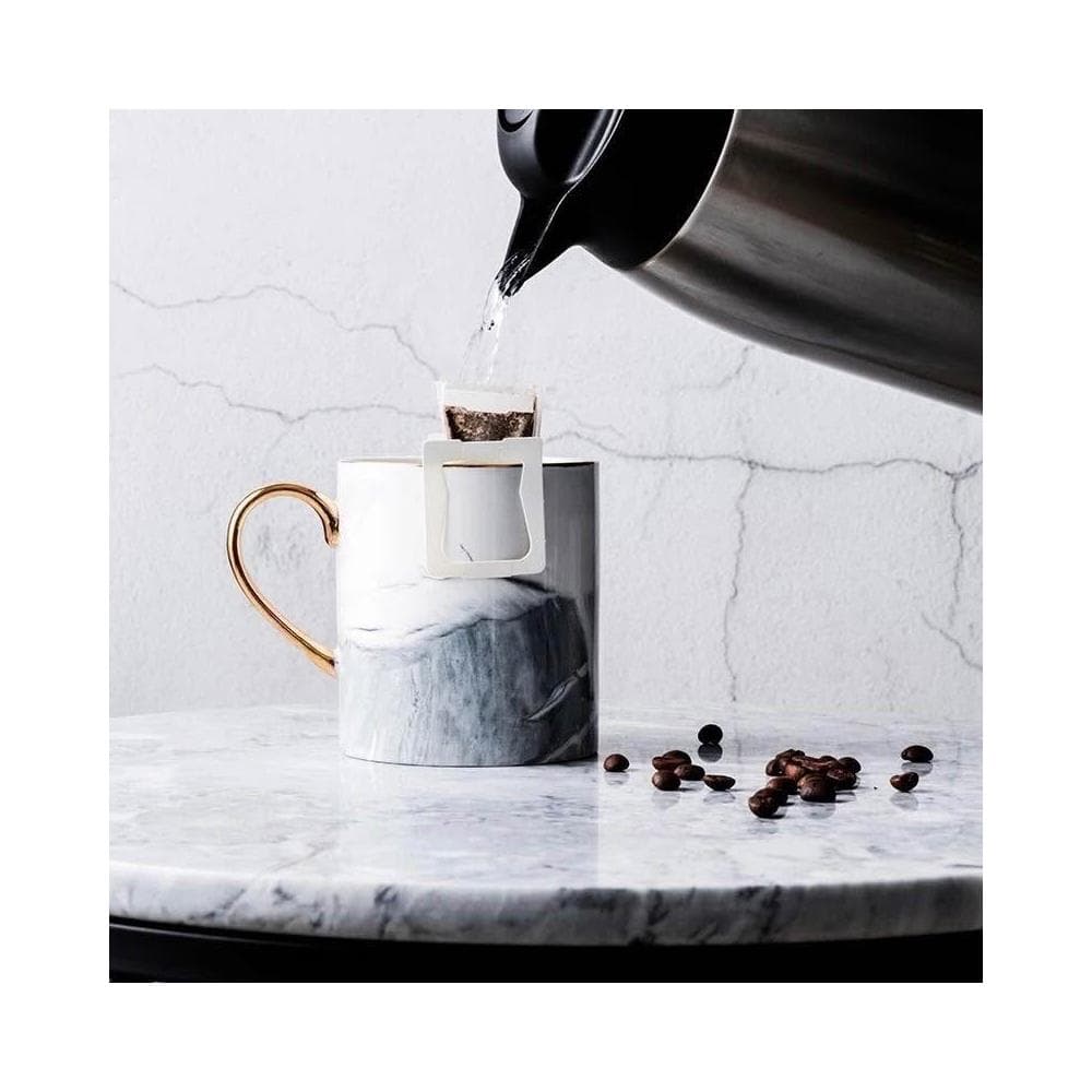 生活市集 大理石紋馬克杯 咖啡杯 杯子 陶瓷杯 水杯下午茶杯情侶對杯禮物咖啡杯早餐杯描金杯金邊杯子
