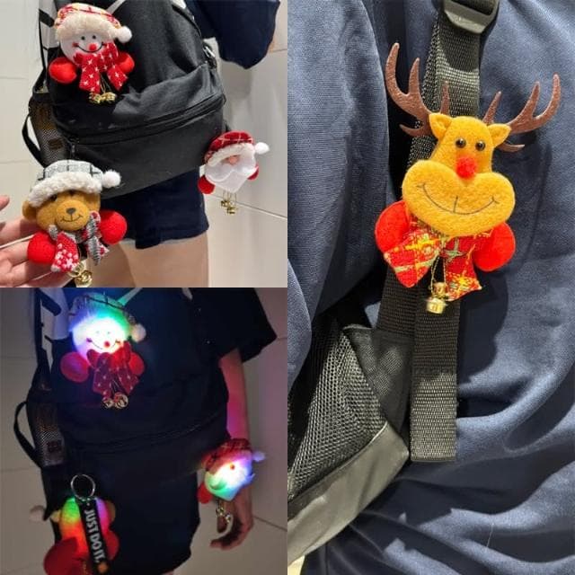 聖誕裝扮 聖誕裝飾品 聖誕裝飾 聖誕節 發光胸針 發光胸章 LED 胸章 胸針 聖誕小物 交換禮物