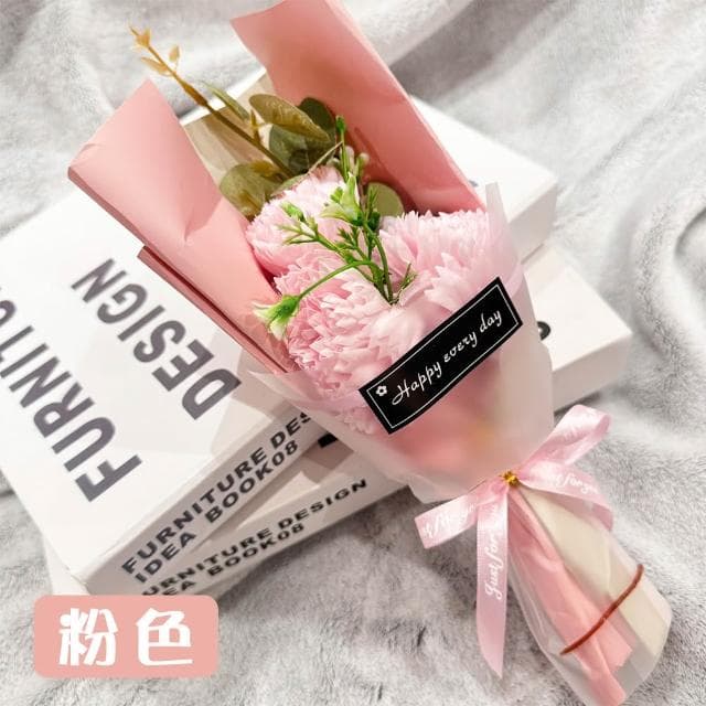 康乃馨 香皂花 母親節 教師節 婚禮小物 花束 包材 人造花 乾燥花 情人節 畢業禮物 假花