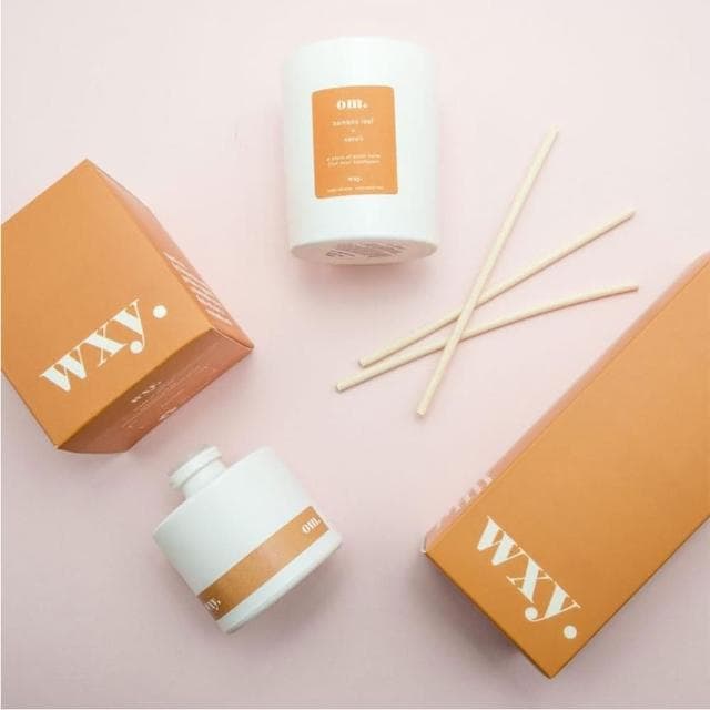 英國 wxy 經典蠟燭 -om. 竹葉 & 橙花/200g