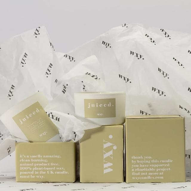 英國 wxy 經典蠟燭 -juiced. 萊姆酪梨 & 黃瓜/200g
