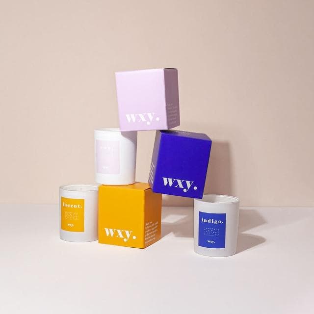 英國 wxy 經典蠟燭 -indigo. 迷迭香 & 杜松/200g