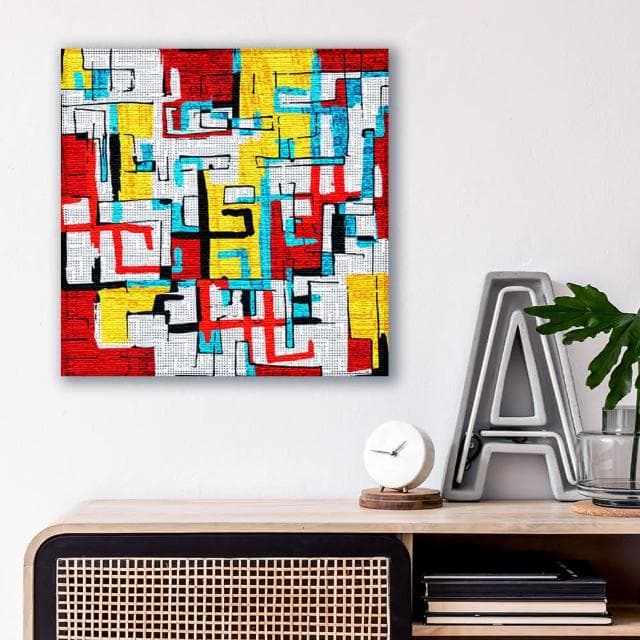 日本 VisualSonic 藍牙畫布音箱- 抽象藝術風格/共9款