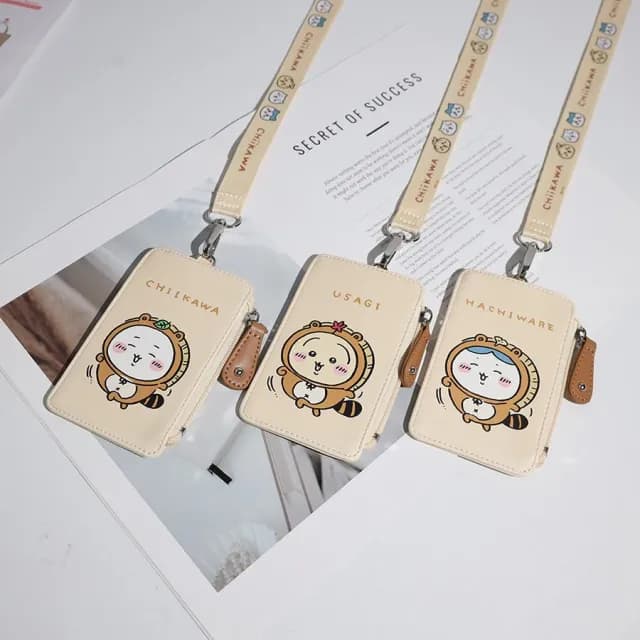 【PG 美人網】吉伊卡哇 粉萌登場系列 票卡零錢包-吉伊卡哇/小八貓/烏薩奇