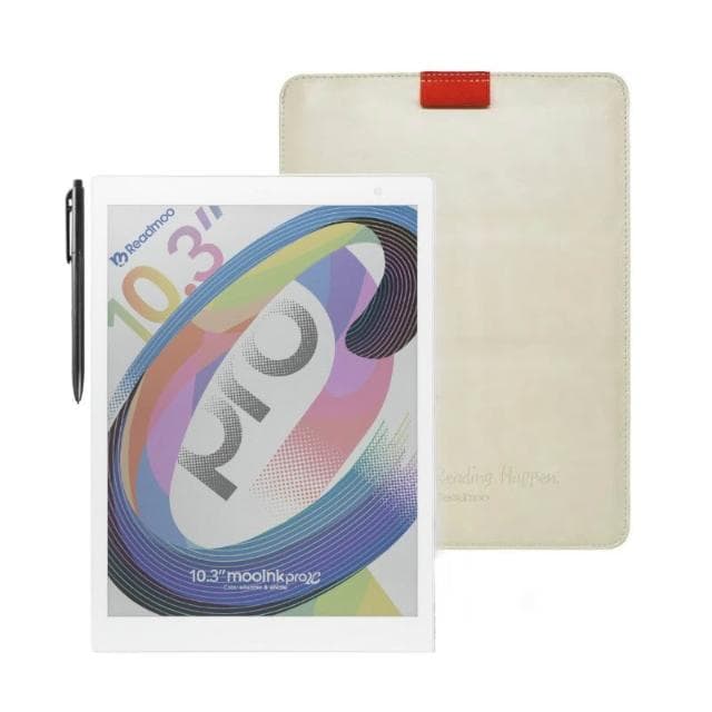 Readmoo讀墨 10.3吋 mooInk Pro 2C 彩色電子書平板+折疊皮套 (顏色隨機)