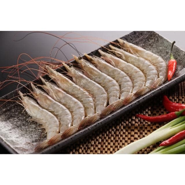 【小可生鮮】冷凍生白蝦 20入/包 冷凍白刺蝦(冷凍白蝦 冷凍海鮮 急速冷凍海鮮 中秋節)