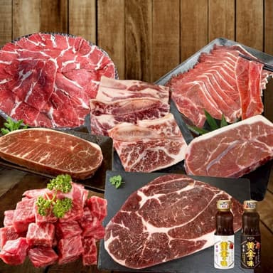 【海肉王超市】嚴選美國全牛套組(12件組_約8-10人份) 中秋烤肉/烤肉組/露營組/露營烤肉