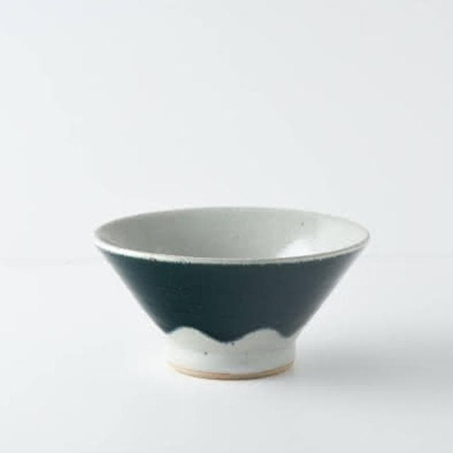 ［光檸］手工質感富士山飯碗 13cm(美濃燒 湯碗 碗 對碗 夫妻碗 陶瓷碗 瓷碗 小碗 日式碗 入厝 送禮 禮物)
