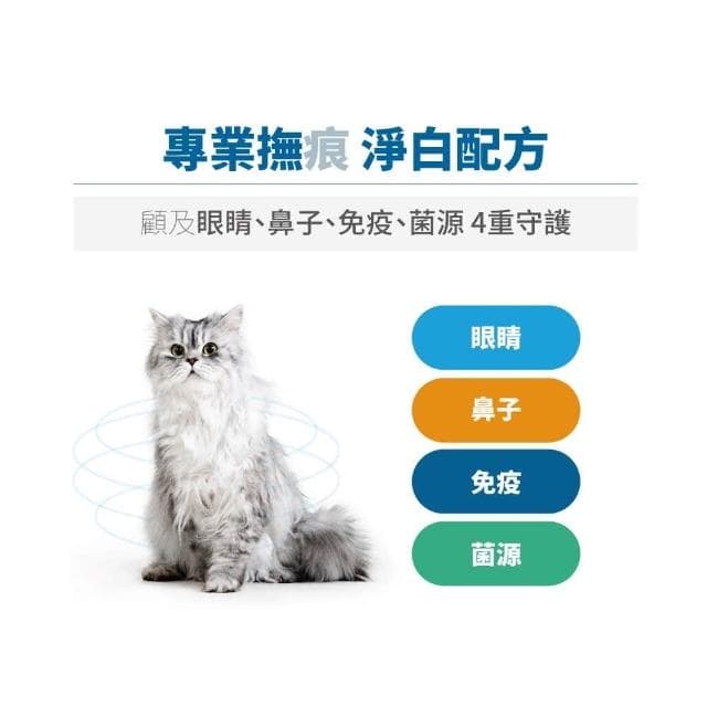 【MORESON 木入森】貓咪眼鼻保養 60顆/盒 痕淨白(幫助貓咪淚痕 補充營養 貓咪保健品 貓咪保養品)