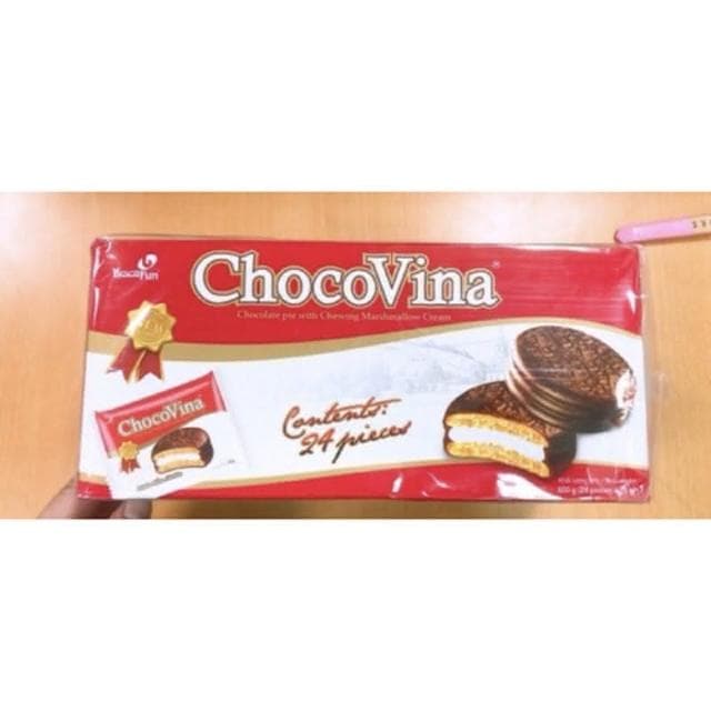 NICE 乃詩 星空巧克力派 ChocoVina 22克 *24一盒 cp值超高 巧克力派 雪派 NICE