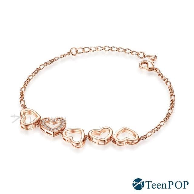 【ATeenPOP】手鍊．正白K．真心串連．AH6016