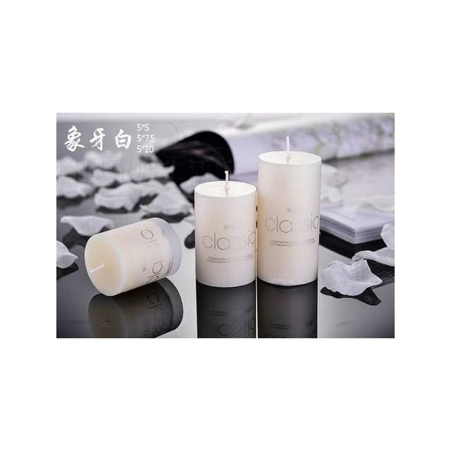 佳音書坊/蠟燭燭台 香薰蠟燭 浪漫無煙歐式精油spa 大圓柱燭光晚餐蠟燭 去煙味除包郵 150元