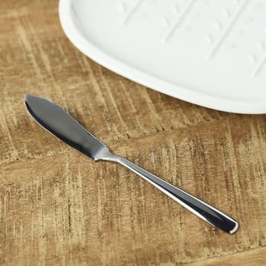 質感高級不鏽鋼果醬刀 (交換禮物 聖誕禮物 日本製 新潟燕三條 不鏽鋼 鏡面 亮面 奶油刀)