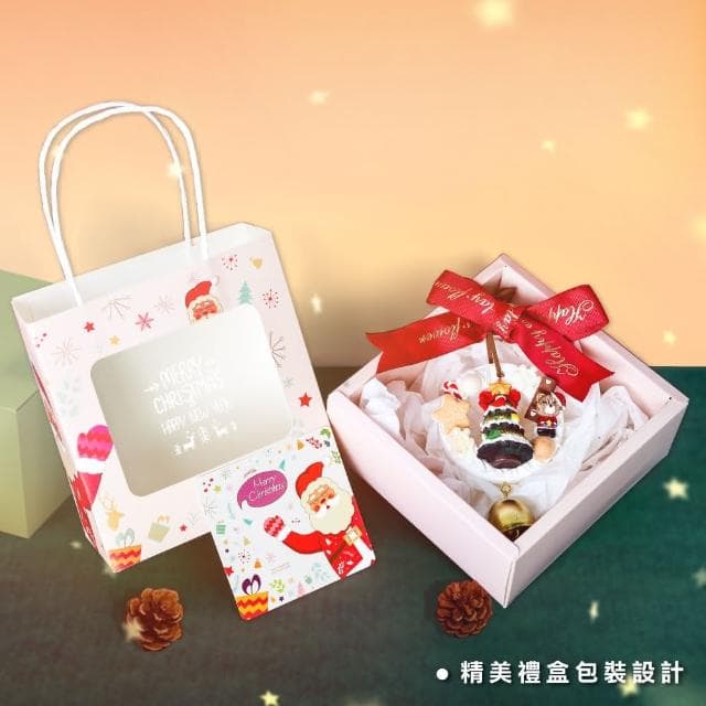 【ANDYMAY2】聖誕香氛吊飾擴香石+5ml精油 ※ 可超取 ※（香氛擴香石 聖誕節 交換禮物 擴香石 香氛 吊飾 聖誕樹）