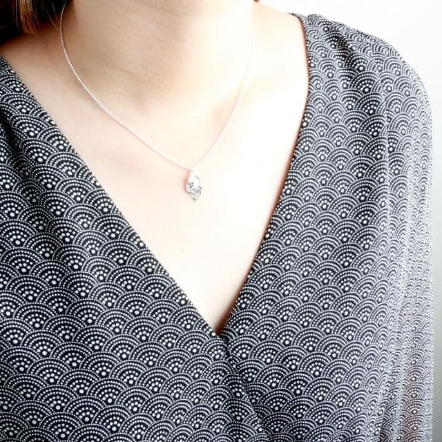 【Angel & Me】思念 葉子 s925 純銀 項鍊 生日 情人節 聖誕禮物