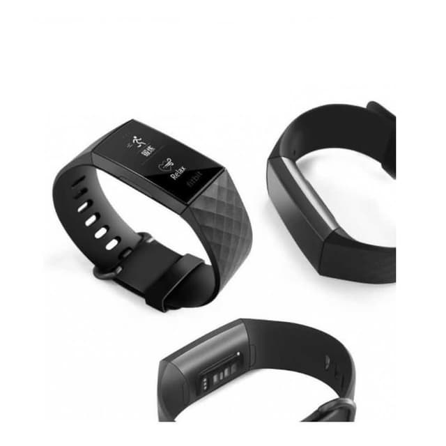 矽膠錶帶 適用 Fitbit Charge 3 / 4 / se 智慧 智能 手錶 替換純色 運動 菱形紋 腕帶錶帶 替換帶