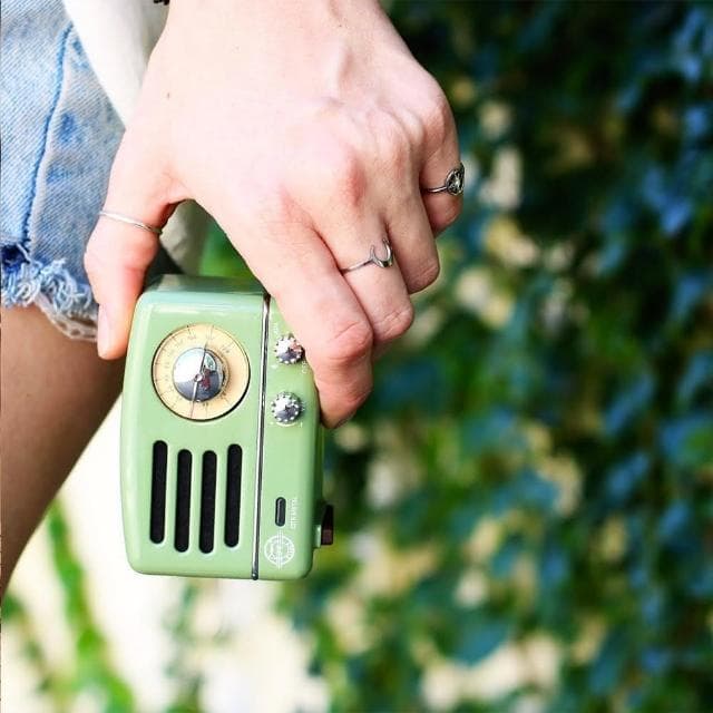 【MUZEN】OTR經典復刻藍牙音響收音機-經典版(科隆綠 尾牙 抽獎 情人節禮物)