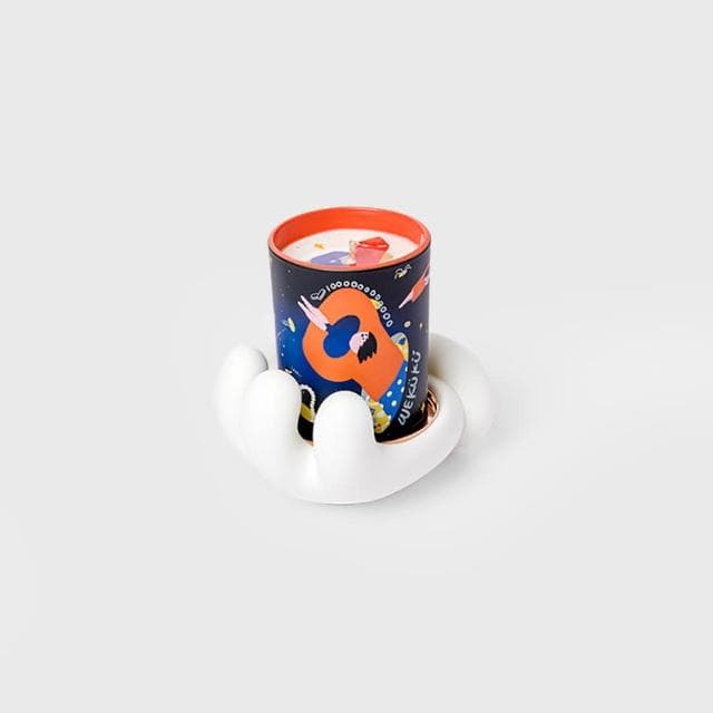 【duahostore】WEKUKU 雪松 掌握隨便賺賺 蠟燭香氛家居設計藝術插畫