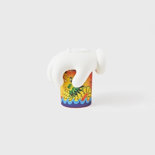 【duahostore】WEKUKU 雪松和檀 掌握龍行大運 蠟燭香氛設計藝術插畫