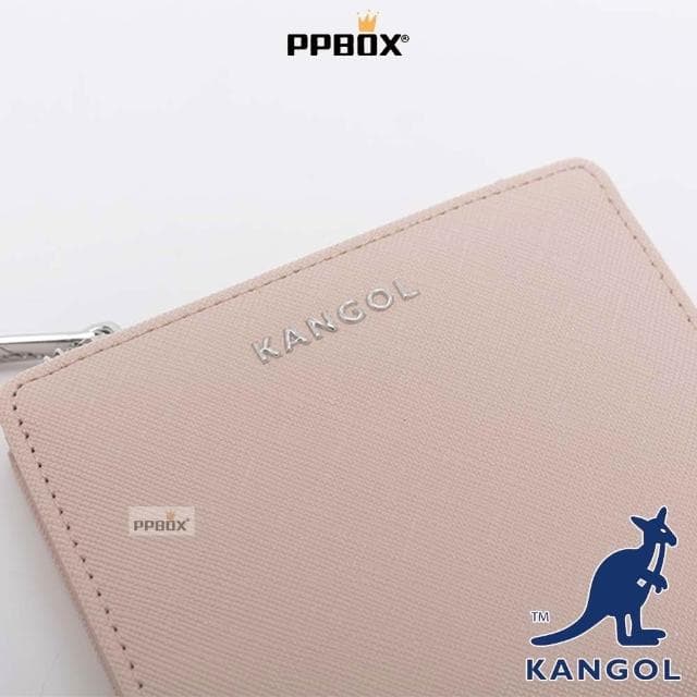 【KANGOL】英國 對開 兩折 短夾 64528780 錢包