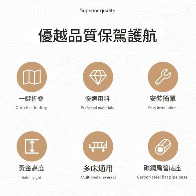 床圍欄 護欄 起身輔助器 起床單邊 防摔防掉擋板 家用床邊扶手欄桿