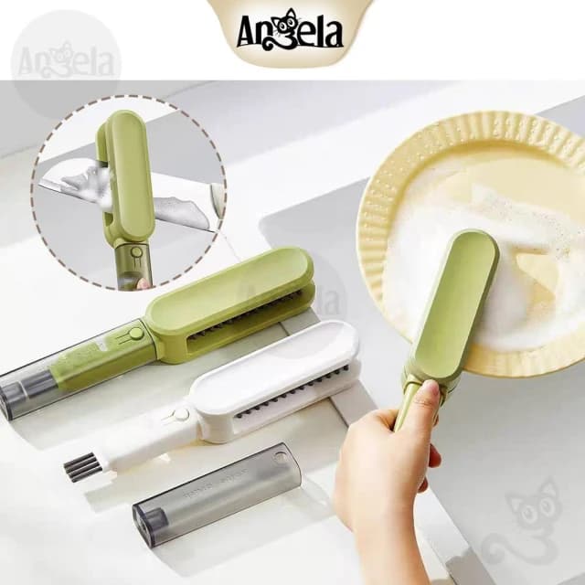 4合1多功能刀具刷 洗刀刷 U型刀刷 清潔刷 刀具清潔刷 護手刀具清潔刷 筷子餐具清潔刷 餐盤刷