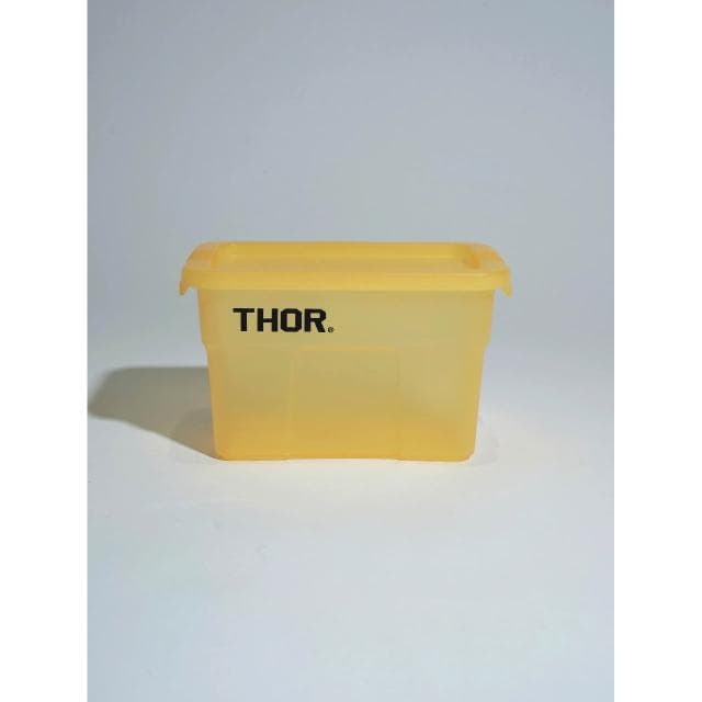 【THOR】Mini Box 迷你收納箱-透黃色 (單入) 聖誕限定色 露營收納 交換禮物 THOR箱