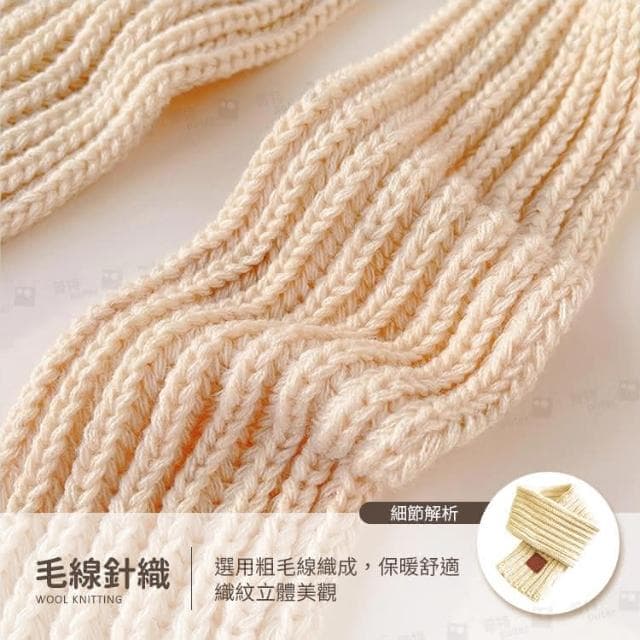 毛線針織小圍巾 兒童圍巾 針織圍巾 小孩圍巾 短圍巾 小圍脖 寶寶圍巾 脖圍 保暖圍巾 IB145