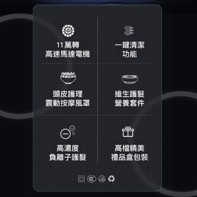 【Lydsto】☆百變吹風機(高速無刷 負離子吹風機 灰色 大風量吹風機 11萬轉高速)