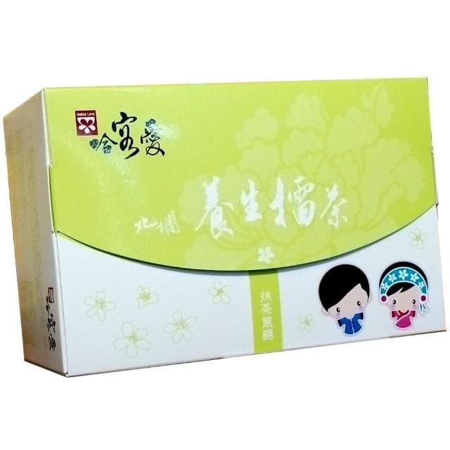 【啡茶不可】啡茶不可 哈客愛無糖抹茶擂茶32gx16入/盒(哈客愛無糖抹茶擂茶)