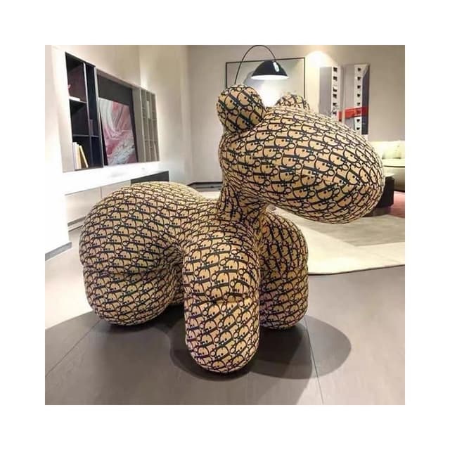 網紅小馬椅創意椅子座椅造型兒童動物凳客廳落地裝飾擺件喬遷禮物