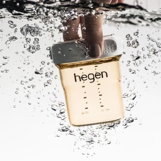 【hegen】金色奇蹟PPSU多功能方圓型寬口奶瓶150ml 雙瓶組-象牙白