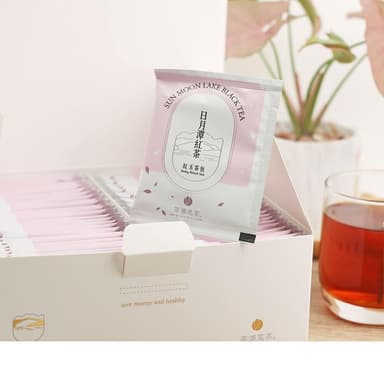 【茶源茗茶】小農直送日月潭紅茶包 禮盒 台茶18 紅玉紅茶包2.5克x50入(伴手禮盒 茶包 日月潭紅茶)