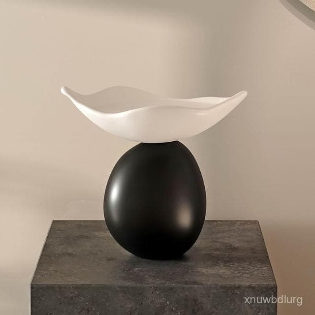 免運 🔥中古風時來運轉擺件玄關櫃鑰匙桌麵收納果盤輕奢高級喬遷裝飾禮物