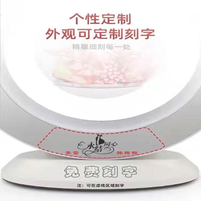 磁悬浮永生花摆件生日礼物送女朋友送新人送老婆送女友情人节礼品