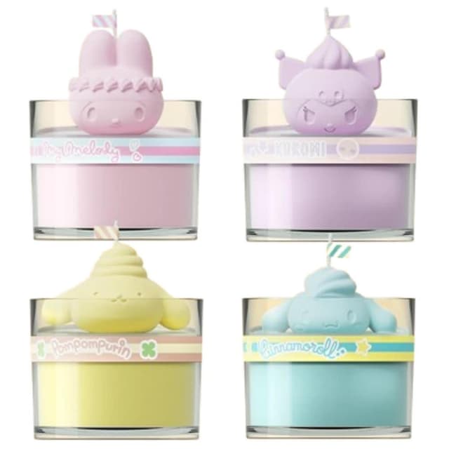 【SANRIO 三麗鷗】三麗鷗 香薰蠟燭 香氛蠟燭 香氛 香薰 薰香 擴香 芳香 香味 精油 家用 臥室 室內 廁所 除臭 空氣清新劑 香水
