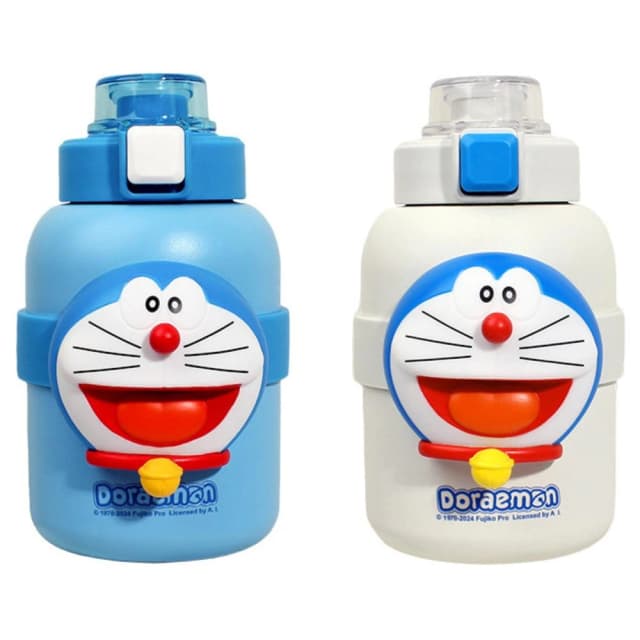 【Doraemon 哆啦A夢】樂萌保溫瓶 760ml (正版授權 304不鏽鋼 保冰保熱 真空保溫 運動水壺 兒童水壺 隨身水壺 隨身杯 大容量水瓶 防滲漏保溫瓶 送禮 生日禮物 交換禮物 聖誕禮物)