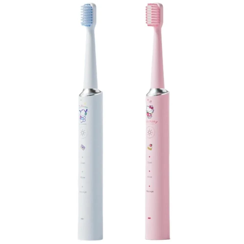 【SANRIO 三麗鷗】三麗鷗 Hello Kitty 帕恰狗 電動牙刷 ( 美國 杜邦刷毛 兒童 智能 聲波 電動牙刷 口腔清潔 全自動 刷牙 防水 牙刷 聲波牙刷 正版授權 送禮 生日禮物 交換禮物 聖誕禮物)
