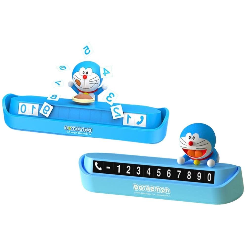 【Doraemon 哆啦A夢】哆啦a夢 臨時停車牌 電話號碼牌 停車牌 卡通 可隱藏 臨時停車 號碼牌 挪車 移車 送禮 生日禮物 交換禮物 聖誕禮物