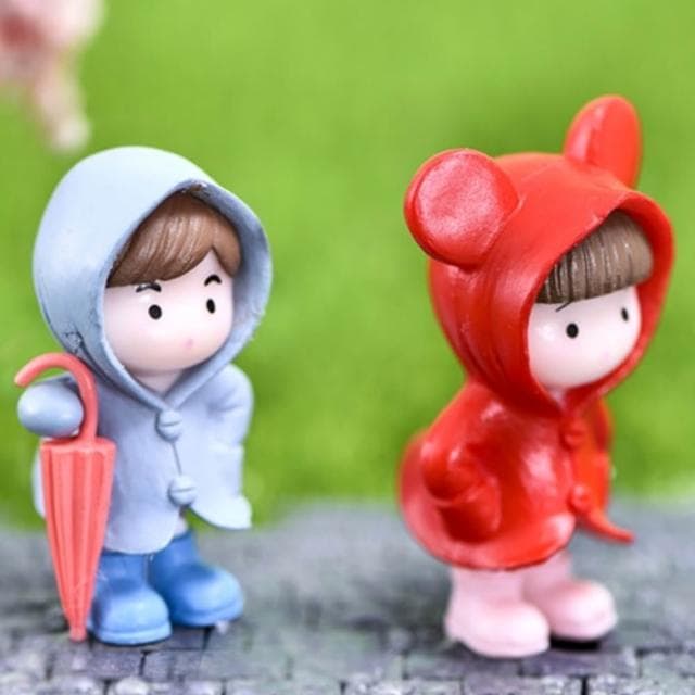 微景觀混裝套組｜造盆景 動物 蛋糕擺件 桌上裝飾 盆栽 園藝 拍攝道具 植物 多肉擺件 水豚 卡皮巴拉 人物 情侶