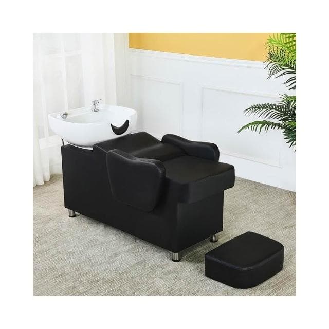 工廠直銷網紅半躺理髮店時尚洗頭床簡約高檔髮廊美髮店陶瓷沖水床