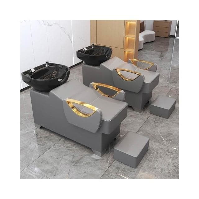 包郵美髮店髮廊專用沖水床廠家直銷理髮店洗頭床新款半躺式洗發床