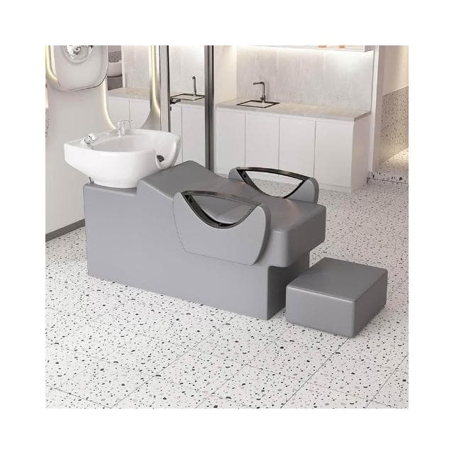 包郵美髮店髮廊專用沖水床廠家直銷理髮店洗頭床新款半躺式洗發床