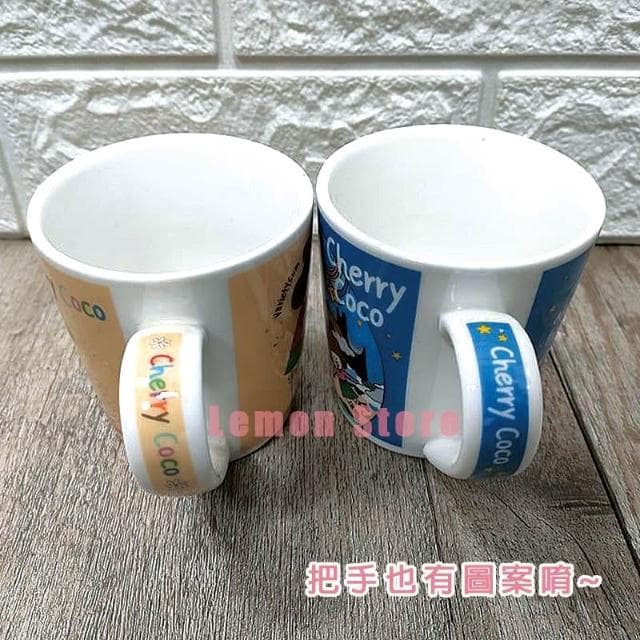 正版 聯名款 CHERRY COCO 櫻桃可可 陶瓷杯 馬克杯 辦公室小物 送禮 交換禮物 自用