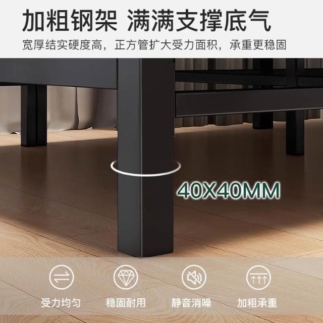 折疊床單人床家用成人簡易床宿舍午休小床出租屋雙人加固硬板鐵床